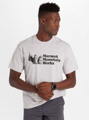 Marmot Koszulka w kolorze szarym rozmiar: M. Szare bezrękawniki Marmot, m, bez wzorów, bez kołnierzyka, bez ramiączek. Za 96.95 zł.