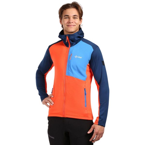 Bluza z kapturem Kilpi Sevelen. Brązowe bluzy z kapturem Kilpi, m, bez wzorów, z polaru, z kapturem. Za 292.95 zł.