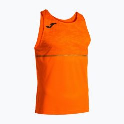 Koszulka do biegania męska Joma Record III. Brązowe bielizna termoaktywna Joma, l, bez wzorów, z materiału, bez ramiączek, do biegania. Za 197.00 zł.