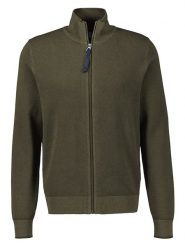 Lerros Kardigan w kolorze khaki rozmiar: XL. Brązowe swetry rozpinane Lerros, xl, bez wzorów, z bawełny, bez kołnierzyka, bez ramiączek. Za 174.95 zł.