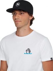 Mammut Czapka w kolorze czarnym rozmiar: L/XL. Czarne czapki z daszkiem Mammut, bez wzorów, z bawełny. Za 59.95 zł.