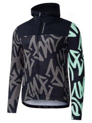 Protective Koszulka kolarska "Crew" ze wzorem rozmiar: L. Czarne t-shirty sportowe Protective, bez wzorów, z materiału, bez ramiączek, rowerowe. Za 131.12 zł.