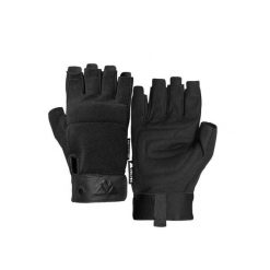 Rękawiczki wspinaczkowe Ferrata Half Finger. Czarne rękawiczki VOLVEN, bez wzorów. Za 89.99 zł.