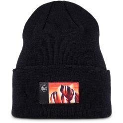 Czapka BUFF KNITTED BEANIE LILON GEM. Czarne czapki zimowe Buff, bez wzorów. Za 129.90 zł.