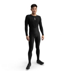 Męskie termiczne długie spodnie rowerowe gravel Kolarstwo Siroko Apalache. Czarne spodenki rowerowe SIROKO, l, bez wzorów, z tkaniny, rowerowe. Za 595.00 zł.