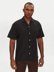 Jack&Jones Koszula Breeze Resort 12268967 Czarny Relaxed Fit. Czarne koszule Jack&Jones, l, bez wzorów, z bawełny, bez kołnierzyka, bez ramiączek. Za 79.99 zł.