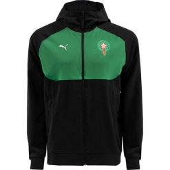 Kurtka z dresu Puma. Czarne kurtki Puma, s, bez wzorów, z dresówki, bez kaptura. Za 331.05 zł.