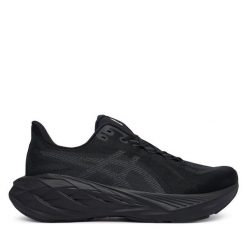 Buty do biegania Asics. Czarne buty do biegania ASICS, bez wzorów, bez zapięcia, do biegania. Za 569.99 zł.