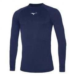 Podkoszulka z długim rękawem Mizuno Team Core underwear. Białe bielizna termoaktywna Mizuno, m, bez wzorów, bez ramiączek, do piłki nożnej. Za 237.50 zł.