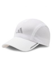 Adidas Czapka z daszkiem Run HR7053 Biały. Białe czapki z daszkiem Adidas, bez wzorów, z syntetyku. Za 99.99 zł.