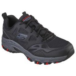 BUTY męskie SKECHERS HILLCREST 237265-BKCC terenowe trekking 48,5. Czarne trekkingi Skechers, bez wzorów, bez zapięcia. Za 349.00 zł.