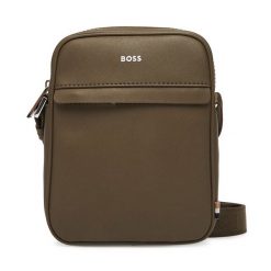 Saszetka BOSS. Zielone torby na ramię Boss, bez wzorów, małe, bez dodatków. Za 529.99 zł.
