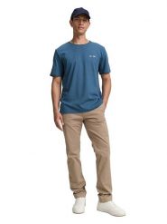 Tom Tailor Koszulka w kolorze niebieskim rozmiar: XXL. Niebieskie bezrękawniki Tom Tailor, xxl, bez wzorów, bez kołnierzyka, bez ramiączek. Za 37.21 zł.