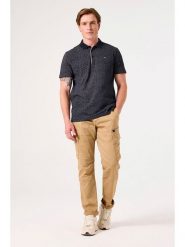 Garcia Koszulka polo w kolorze granatowym rozmiar: S. Niebieskie koszulki polo Garcia, s, bez wzorów, z bawełny, bez kołnierzyka, bez ramiączek. Za 114.98 zł.