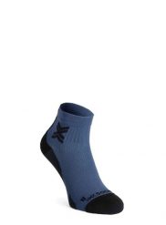 Skarpety do biegania X-Socks Run Discover Ankle. Niebieskie skarpety X-Socks, bez wzorów, z elastanu. Za 82.49 zł.