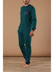 Maryplaid Piżama w kolorze zielonym rozmiar: XL. Zielone piżamy maryplaid, xl, bez wzorów, bez ramiączek. Za 130.19 zł.