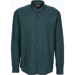 Koszula "Jack" - Regular fit - w kolorze ciemnozielonym. Zielone koszule Camel Active, m, bez wzorów, z bawełny, bez kołnierzyka, bez ramiączek. W wyprzedaży za 87.95 zł.