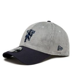 Czapka z daszkiem New Era. Szare czapki z daszkiem New Era, bez wzorów. Za 159.99 zł.