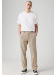 Levi's Spodnie chino w kolorze beżowym rozmiar: W32/L32. Brązowe eleganckie spodnie Levi's®, na co dzień, l, z bawełny. Za 228.92 zł.