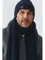 TATUUM Czapka "Petri" w kolorze granatowym rozmiar: onesize. Niebieskie czapki zimowe Tatuum, bez wzorów, z materiału. Za 121.80 zł.