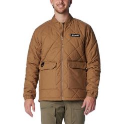 Kurtka przejściowa męska Columbia Rad Padded. Brązowe kurtki narciarskie i snowboardowe Columbia, l, bez wzorów, z materiału, narciarskie. Za 732.00 zł.