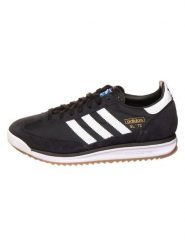 Adidas Sneakersy w kolorze czarnym rozmiar: 42. Czarne buty sportowe casual Adidas, bez wzorów, z materiału, bez zapięcia. Za 306.73 zł.
