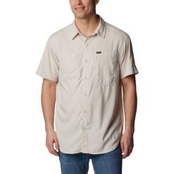 Koszula z krótkim rękawem męska Columbia Silver Ridge Utility Short Sleeve. Brązowe koszule Columbia, m, bez wzorów, bez kołnierzyka, bez ramiączek. Za 239.99 zł.