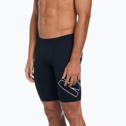 Jammery pływackie męskie Nike Hydrastrong Jammer. Czarne odzież kąpielowa Nike, m, bez wzorów. Za 179.99 zł.