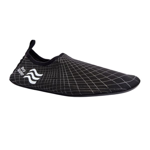 Męskie Buty Do Wody Web Line. Czarne buty turystyczne PROWATER, bez wzorów, z gumy, bez zapięcia, trekkingowe. Za 75.99 zł.