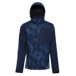 Kurtka turystyczna Alpine Pro Hoor. Niebieskie kurtki Alpine Pro, bez wzorów, z softshellu, bez kaptura. Za 459.55 zł.
