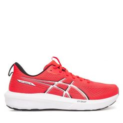 Buty do biegania Asics. Czerwone buty do biegania ASICS, bez wzorów, bez zapięcia, do biegania. Za 449.99 zł.