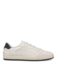 Geox Sneakersy U Serifos U65LSG 0EK22 C0156 Biały. Białe buty sportowe casual Geox, bez wzorów, ze skóry, bez zapięcia. Za 449.99 zł.