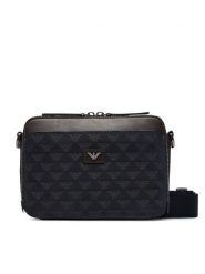 Emporio Armani Saszetka EM005668 AF29023 UB109 Granatowy. Niebieskie saszetki i nerki Emporio Armani, bez wzorów, z materiału, bez dodatków. Za 1,359.00 zł.