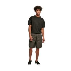 Spodenki Cargo Urban Classics. Czarne krótkie spodenki sportowe Urban Classics, m, bez wzorów, z bawełny. Za 169.70 zł.