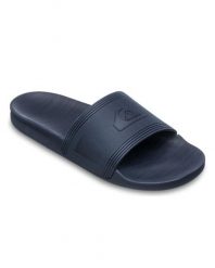 Sandały dla Mężczyzn DOCKYARD. Niebieskie sandały Quiksilver, z materiału, bez zapięcia. Za 149.99 zł.