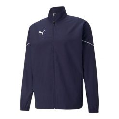 Kurtka Męska TeamRISE Sideline. Niebieskie kurtki Puma, m, bez wzorów, bez kaptura. Za 253.99 zł.