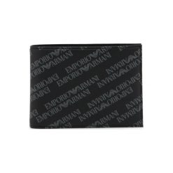 Emporio Armani Portfel Y4R166. Portfele Emporio Armani, bez wzorów, z materiału. Za 260.00 zł.