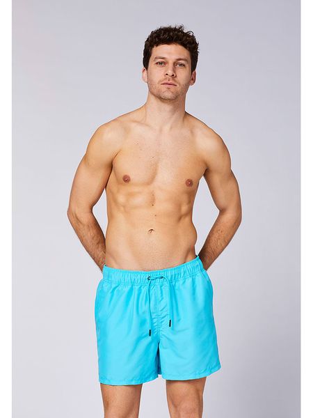 Chiemsee Szorty kąpielowe w kolorze błękitnym rozmiar: XL. Niebieskie kąpielówki Chiemsee, xl, bez wzorów, z materiału. Za 87.19 zł.