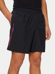 Under Armour Szorty sportowe Ua Woven Wdmk Shorts 1383356-003 Czarny Loose Fit. Czarne krótkie spodenki sportowe Under Armour, l, bez wzorów, z syntetyku. Za 109.99 zł.
