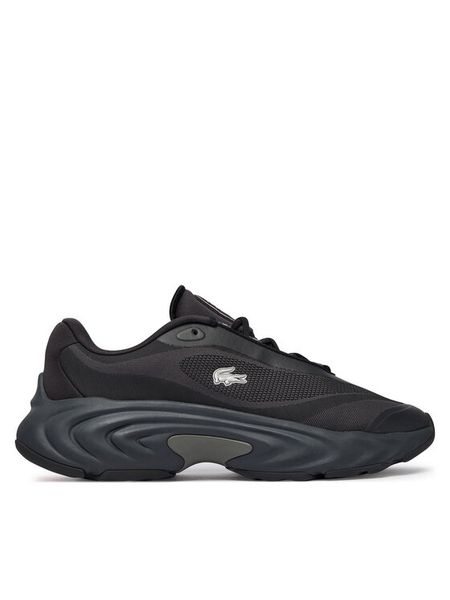Lacoste Sneakersy Spinor Hybrid 52SMA0063 Czarny. Czarne buty sportowe casual LACOSTE, bez wzorów, z materiału, bez zapięcia. Za 624.99 zł.