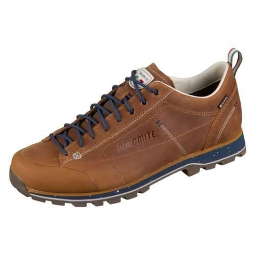 Buty do chodzenia męskie Dolomite 54 Low FG Evo Gtx. Brązowe buty trekkingowe Dolomite, bez wzorów, bez zapięcia. Za 1,077.00 zł.