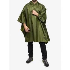 Peleryna turystyczna Trekmates Tour Poncho - chive. Zielone kurtki przeciwdeszczowe TREKMATES, m, bez wzorów, bez kaptura. Za 150.99 zł.