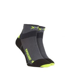 Skarpety biegowe X-Socks Run Discovery 4.0. Czarne skarpety X-Socks, bez wzorów. Za 90.00 zł.