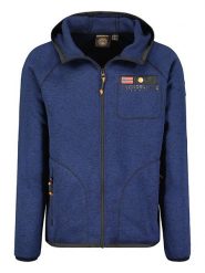 Geographical Norway Kurtka polarowa "Tiparni" w kolorze granatowym rozmiar: S. Niebieskie kurtki Geographical Norway, s, bez wzorów, z polaru, bez kaptura. Za 101.70 zł.