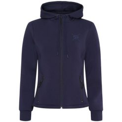 Bluza z kapturem z pełnym zamkiem błyskawicznym Catago Variana. Niebieskie bluzy z kapturem CATAGO, bez wzorów, z polaru, z kapturem. Za 339.50 zł.