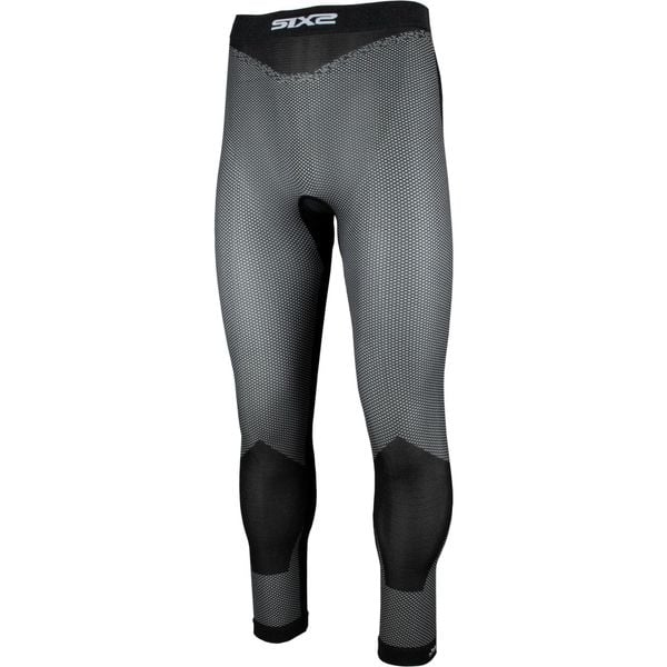 Legginsy PNXL BT. Czarne legginsy długie sportowe SIXS, xl, bez wzorów, ze skóry, rowerowe. Za 304.50 zł.