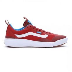 Buty do chodzenia męskie Vans VN0A4U1KZHG1. Czerwone buty sportowe casual Vans, bez wzorów, z materiału, bez zapięcia. Za 634.00 zł.