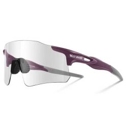 Lekkie okulary rowerowe fotochromowe z poliwęglanu. Fioletowe okulary przeciwsłoneczne WEST BIKING. Za 143.60 zł.