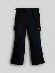 4F Spodnie narciarskie z szelkami membrana 10000 męskie - czarne XL. Czarne spodnie narciarskie i snowboardowe 4F, m, bez wzorów, narciarskie. Za 399.99 zł.