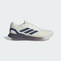Buty Runfalcon 5 Running. Białe buty do biegania Adidas, bez wzorów, bez zapięcia, do biegania. Za 259.00 zł.